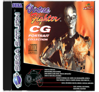 Virtua Fighter CG Portrait Collection JP Sega Saturn JP box art